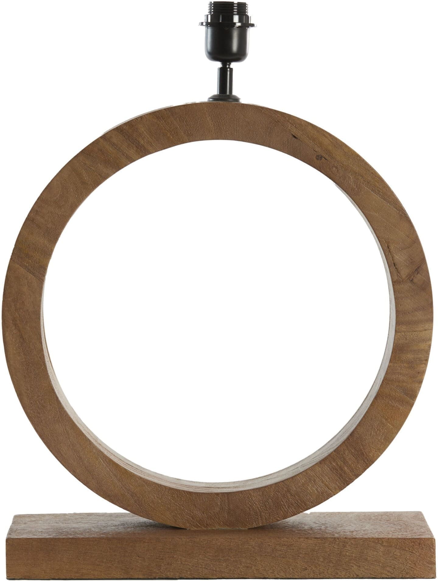 Light & Living Tafellamp Tinar - hout mat bruin Bruin Tafellamp