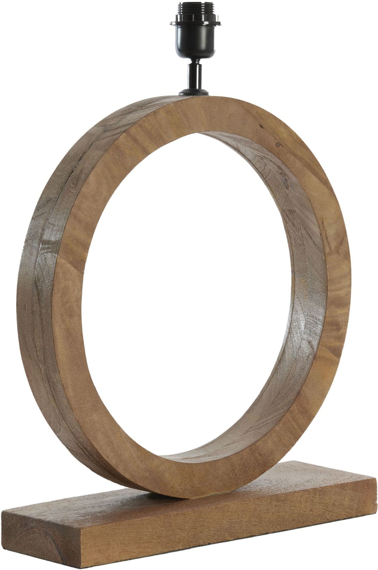 Light & Living Tafellamp Tinar - hout mat bruin Bruin Tafellamp