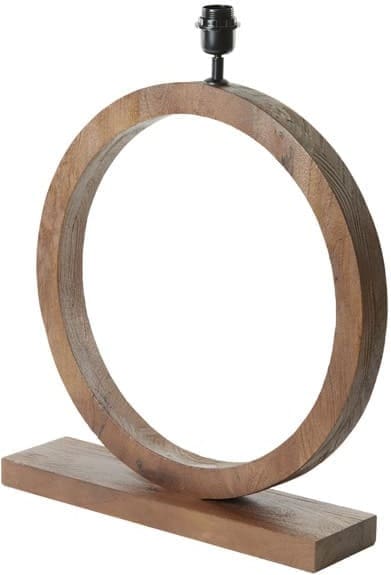 Light & Living Tafellamp Tinar - hout mat bruin Bruin Tafellamp