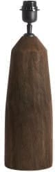 Light & Living Tafellamp Trapani - hout mat donker bruin Bruin Tafellamp