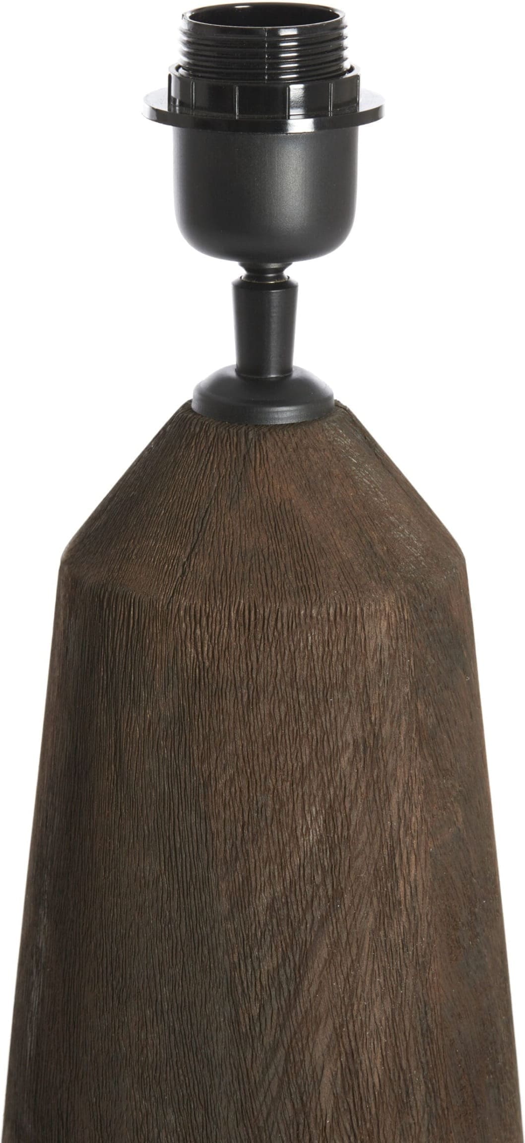 Light & Living Tafellamp Trapani - hout mat donker bruin Bruin Tafellamp