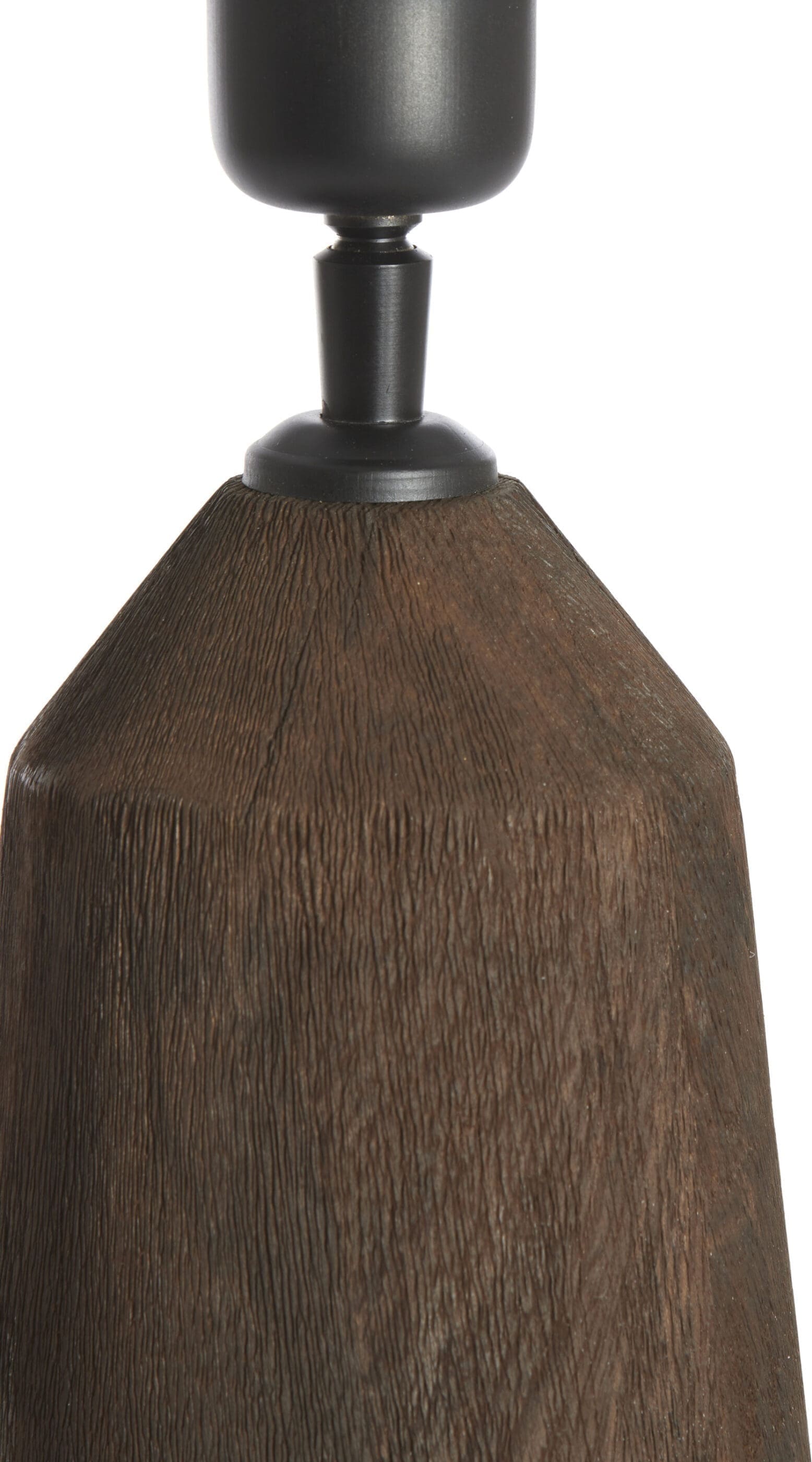 Light & Living Tafellamp Trapani - hout mat donker bruin Bruin Tafellamp