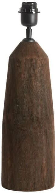 Light & Living Tafellamp Trapani - hout mat donker bruin Bruin Tafellamp