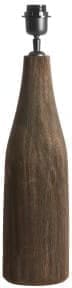 Light & Living Tafellamp Trapino - hout mat donker bruin Bruin Tafellamp
