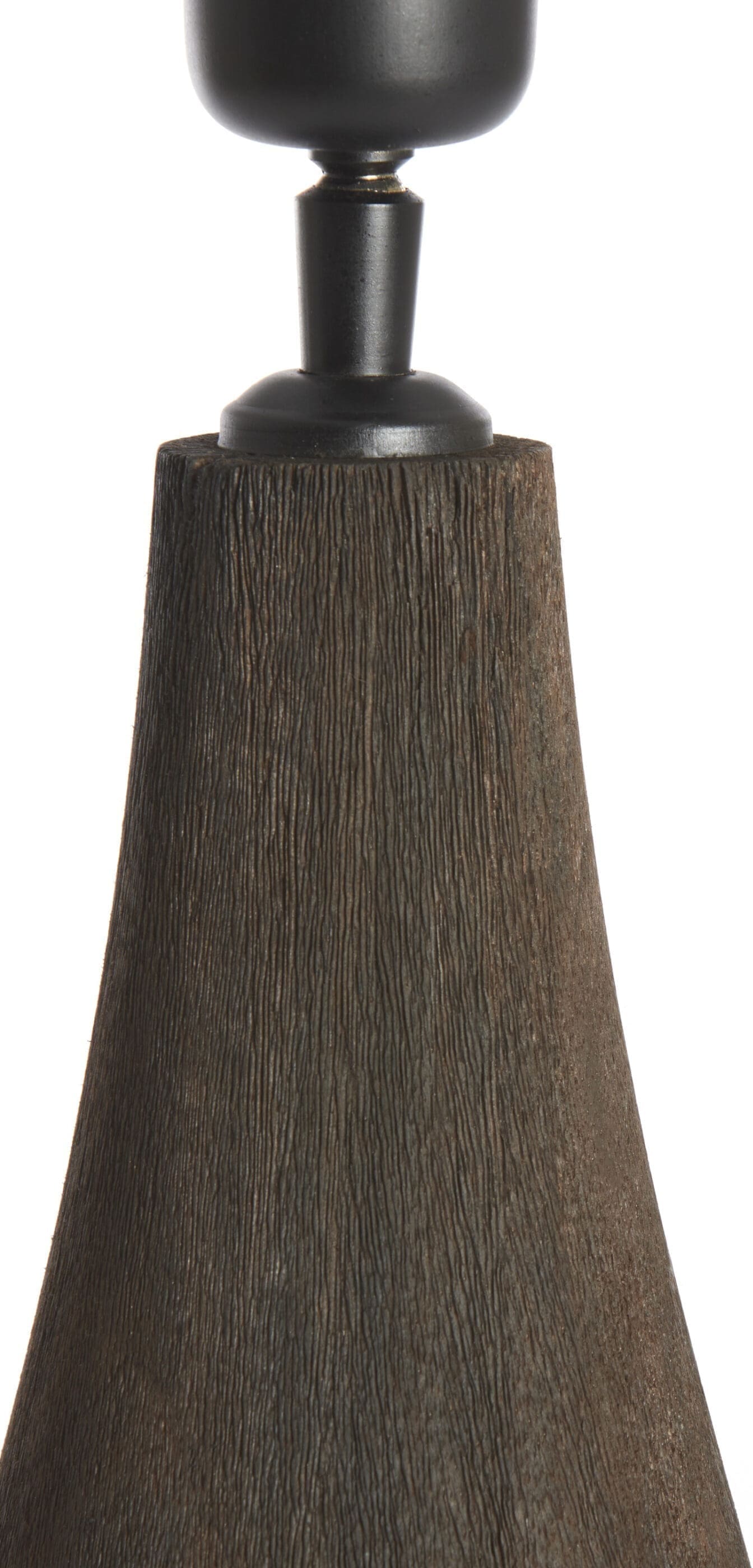 Light & Living Tafellamp Trapino - hout mat donker bruin Bruin Tafellamp