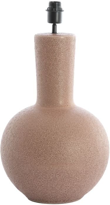 Light & Living Tafellamp Ulloa - keramiek donker oud roze Roze Tafellamp