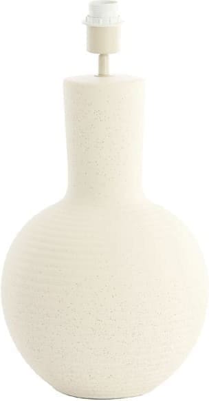 Light & Living Tafellamp Ulloa - keramiek mat crème Wit Tafellamp