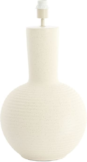 Light & Living Tafellamp Ulloa - keramiek mat crème Wit Tafellamp