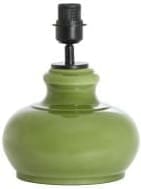 Light & Living Tafellamp Verde - glas olijf groen Groen Tafellamp