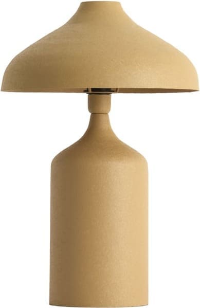 Light & Living Tafellamp Yebri - mat zand-karamel Bruin Tafellamp