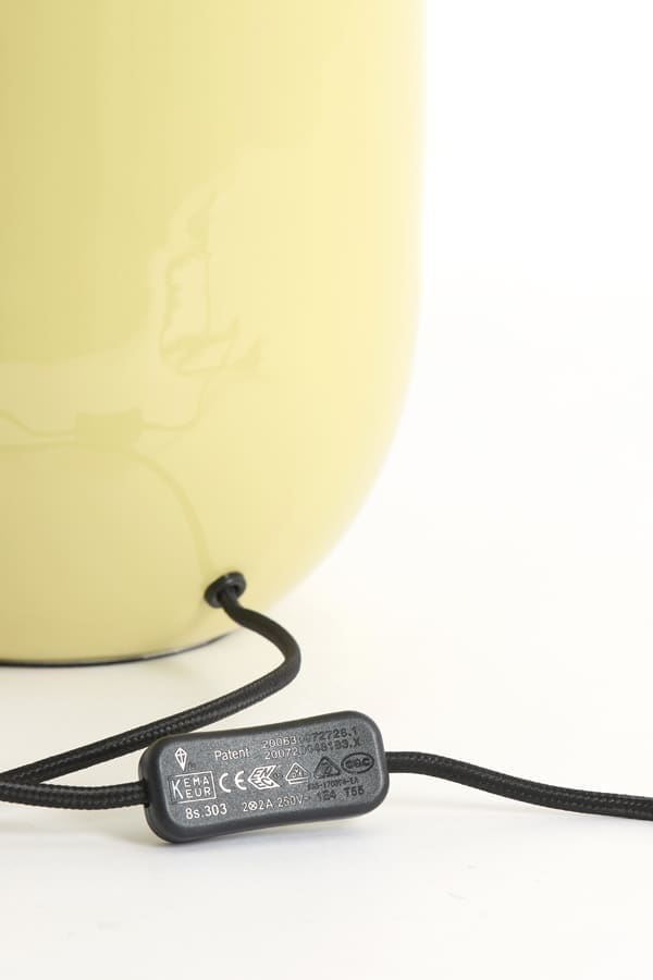 Light & Living Tafellamp Zenai - glans licht groen Groen Tafellamp