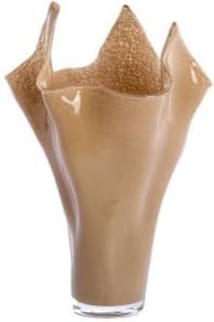 Light & Living Vaas Aiora - glas melk beige Bruin Vaas
