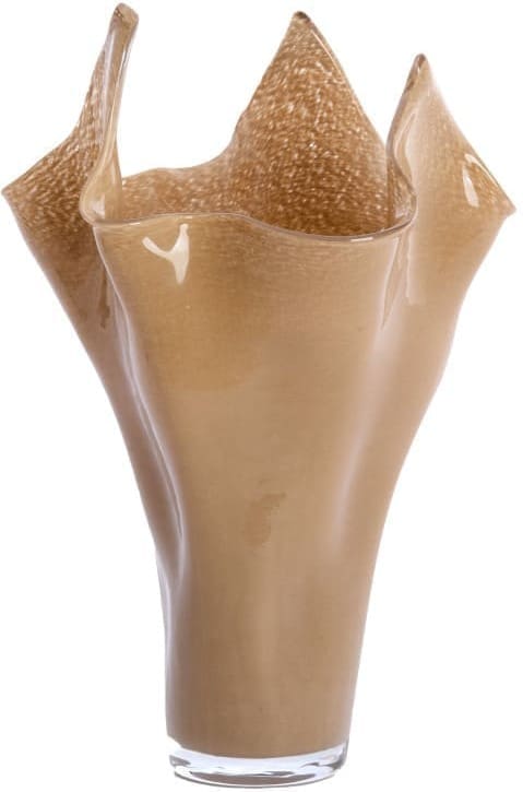 Light & Living Vaas Aiora - glas melk beige Bruin Vaas