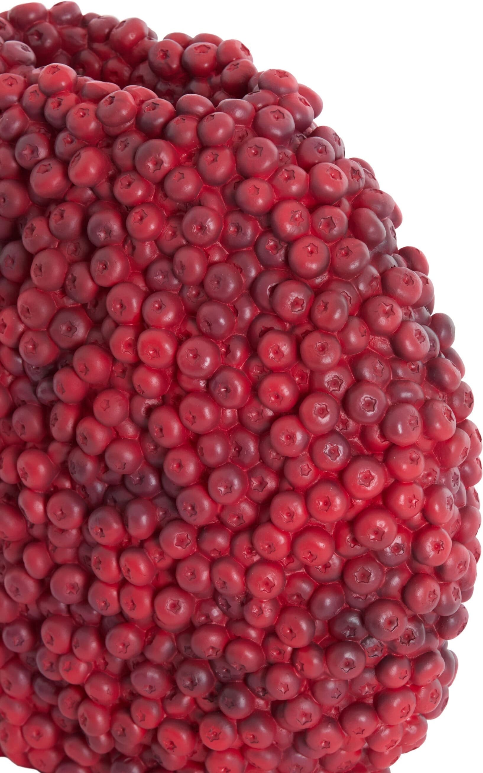 Light & Living Vaas Berries - bordeaux Rood Vaas
