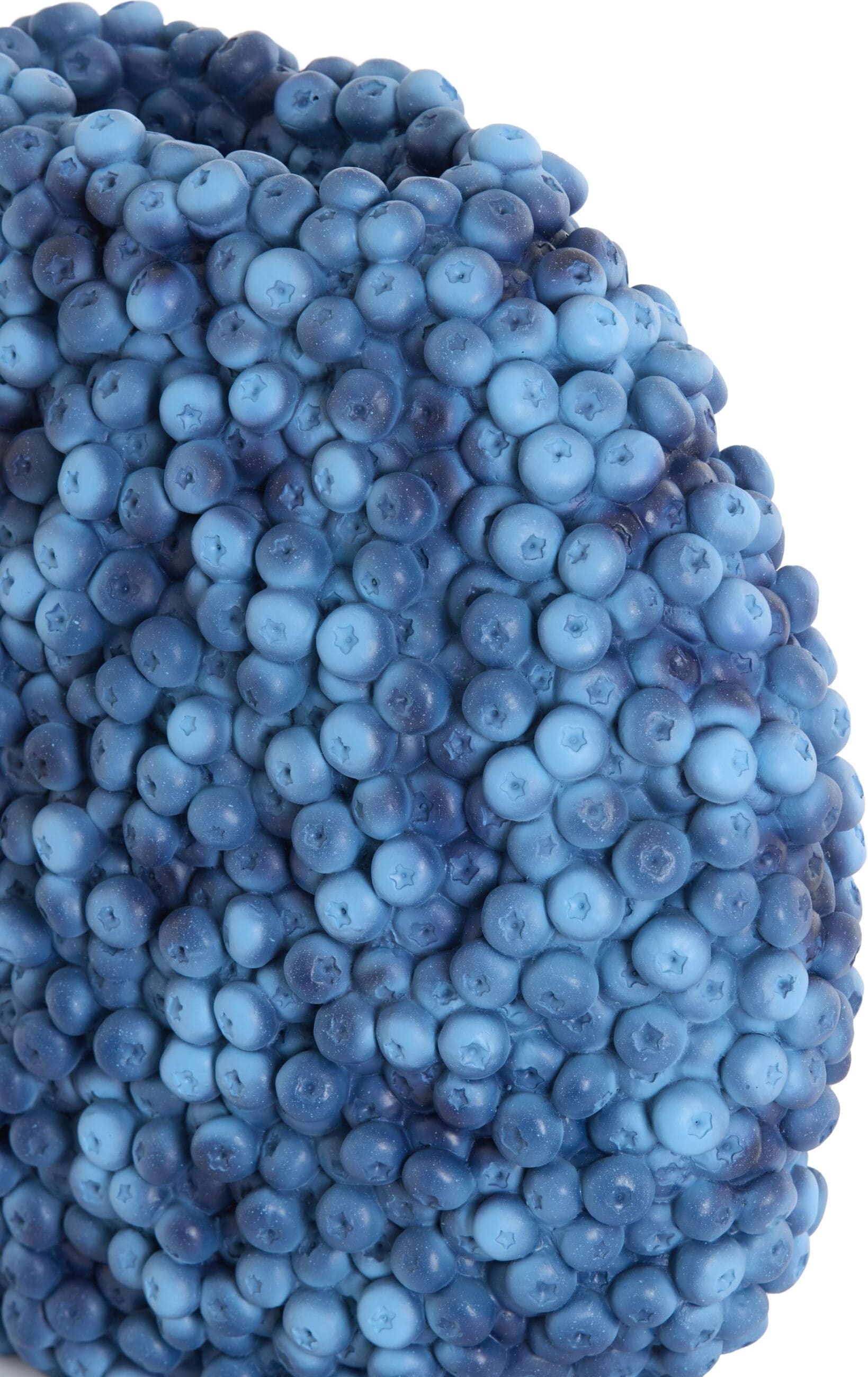 Light & Living Vaas Berries - donker blauw Blauw Vaas