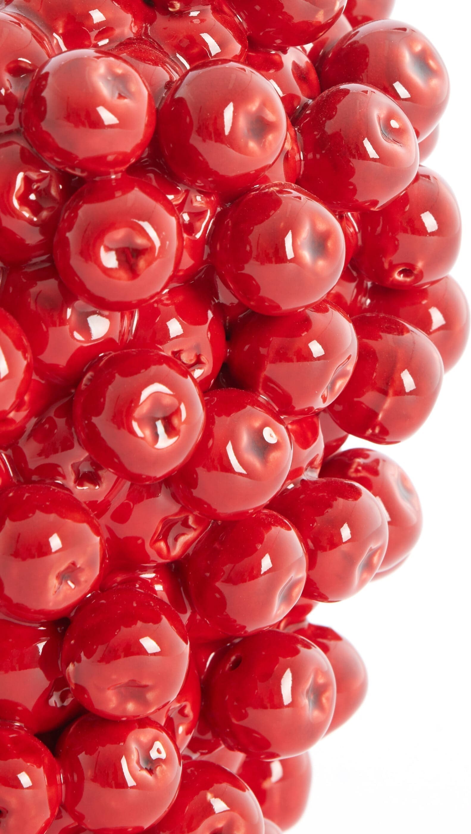 Light & Living Vaas Berries - keramiek rood Rood Vaas