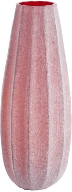 Light & Living Vaas Bradley - glas bordeaux Rood Vaas
