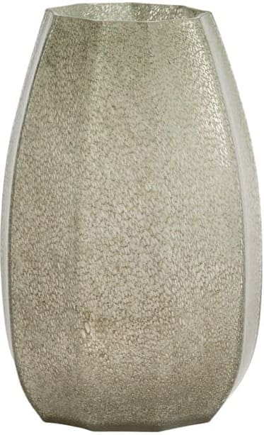 Light & Living Vaas Bradley - glas grijs-groen Groen Vaas