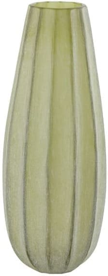 Light & Living Vaas Bradley - glas olijf groen Groen Vaas