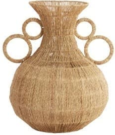Light & Living Vaas Brisa - jute naturel Bruin Vaas