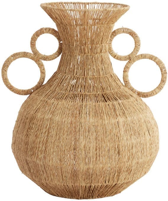 Light & Living Vaas Brisa - jute naturel Bruin Vaas