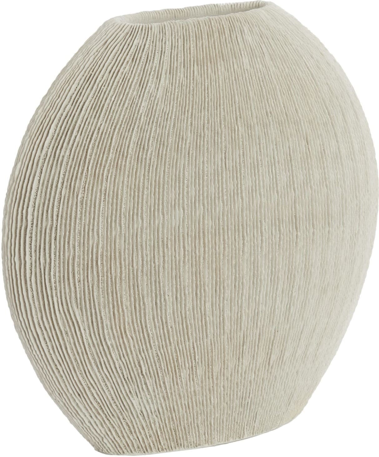 Light & Living Vaas Bubio - crème Wit Vaas