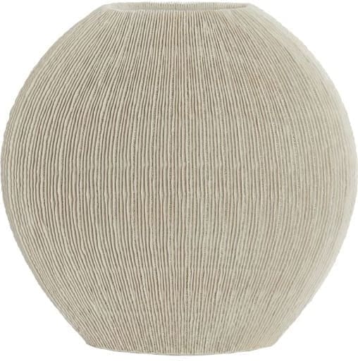 Light & Living Vaas Bubio - crème Wit Vaas
