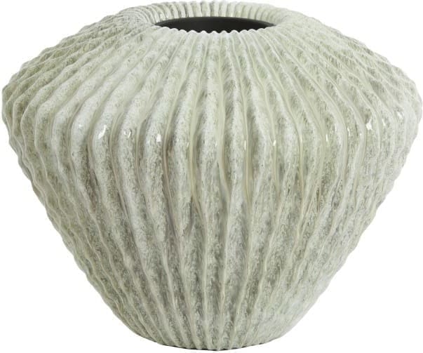 Light & Living Vaas Cacti - glans mint groen Groen Vaas