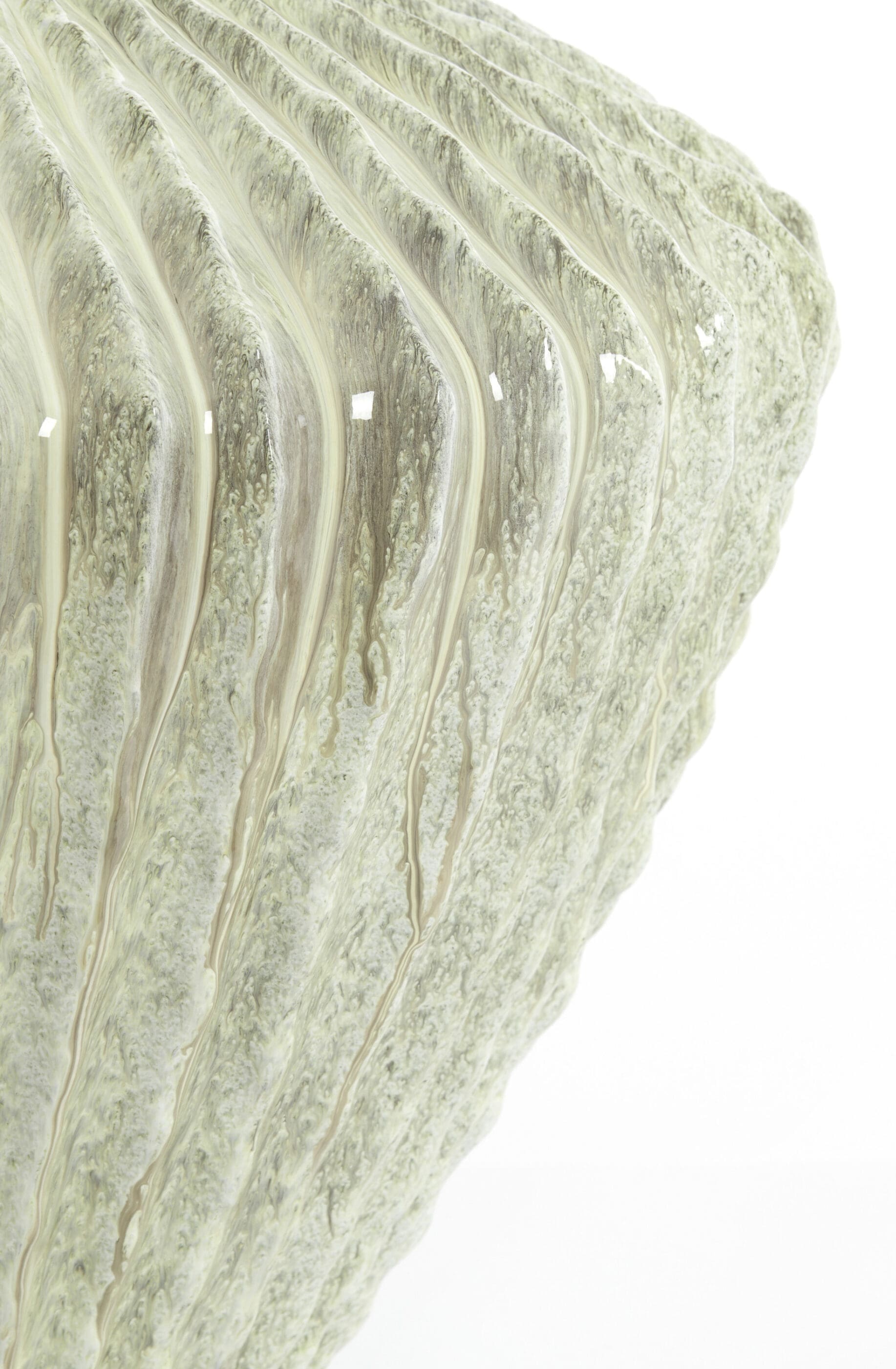 Light & Living Vaas Cacti - glans mint groen Groen Vaas