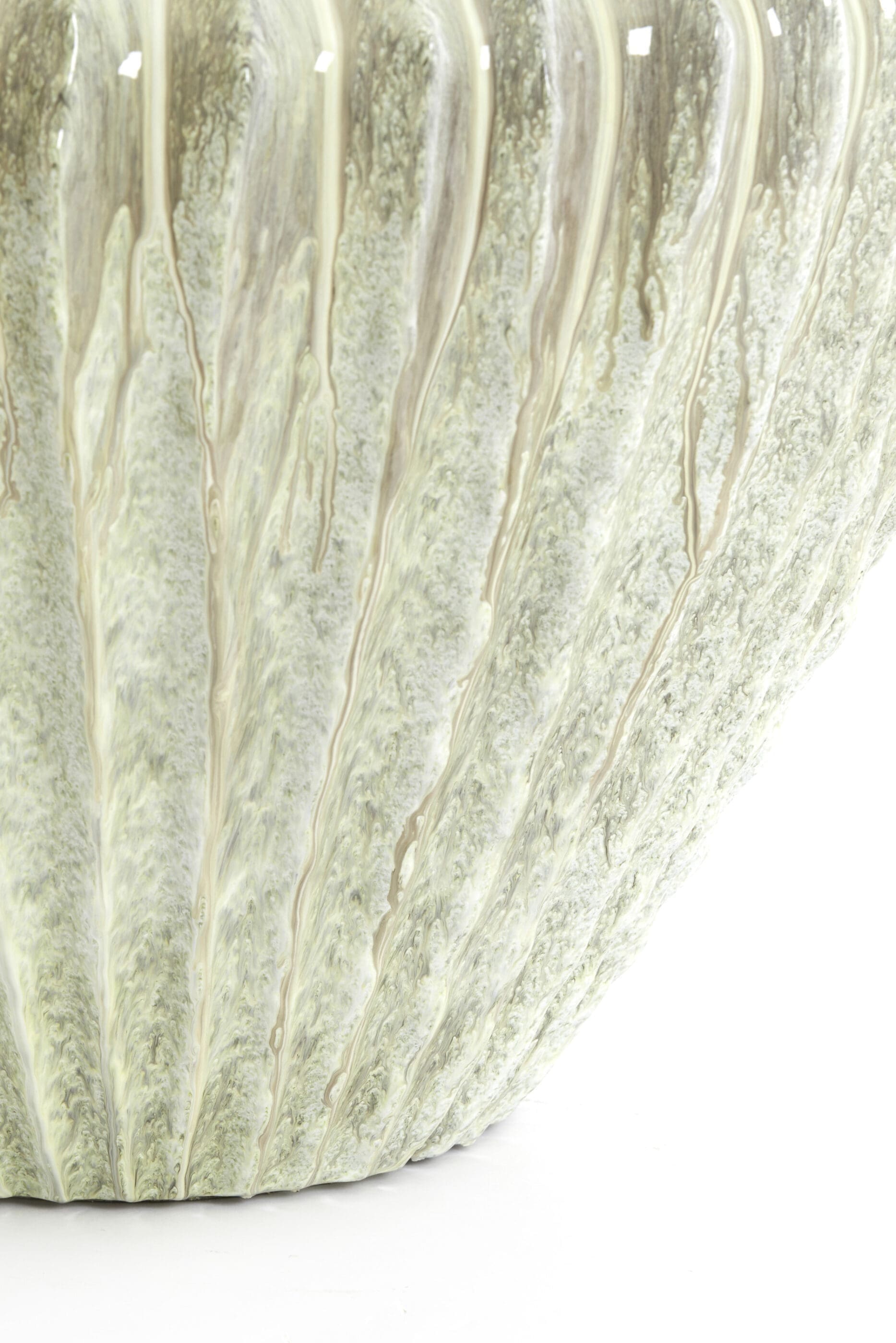 Light & Living Vaas Cacti - glans mint groen Groen Vaas