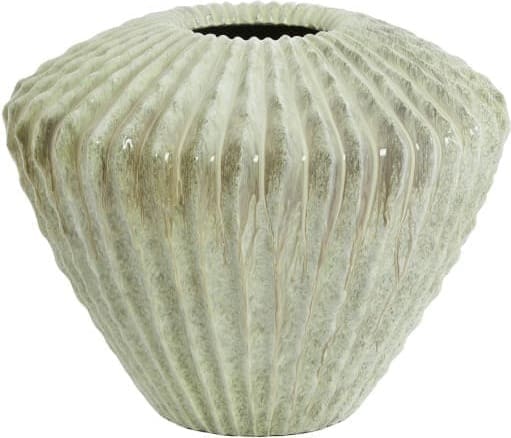 Light & Living Vaas Cacti - glans mint groen Groen Vaas