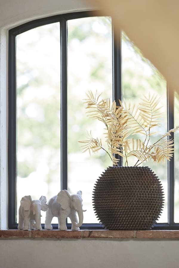 Light & Living Vaas Caldras - bruin Bruin Vaas