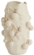 Light & Living Vaas Cherry - keramiek mat crème Wit Vaas