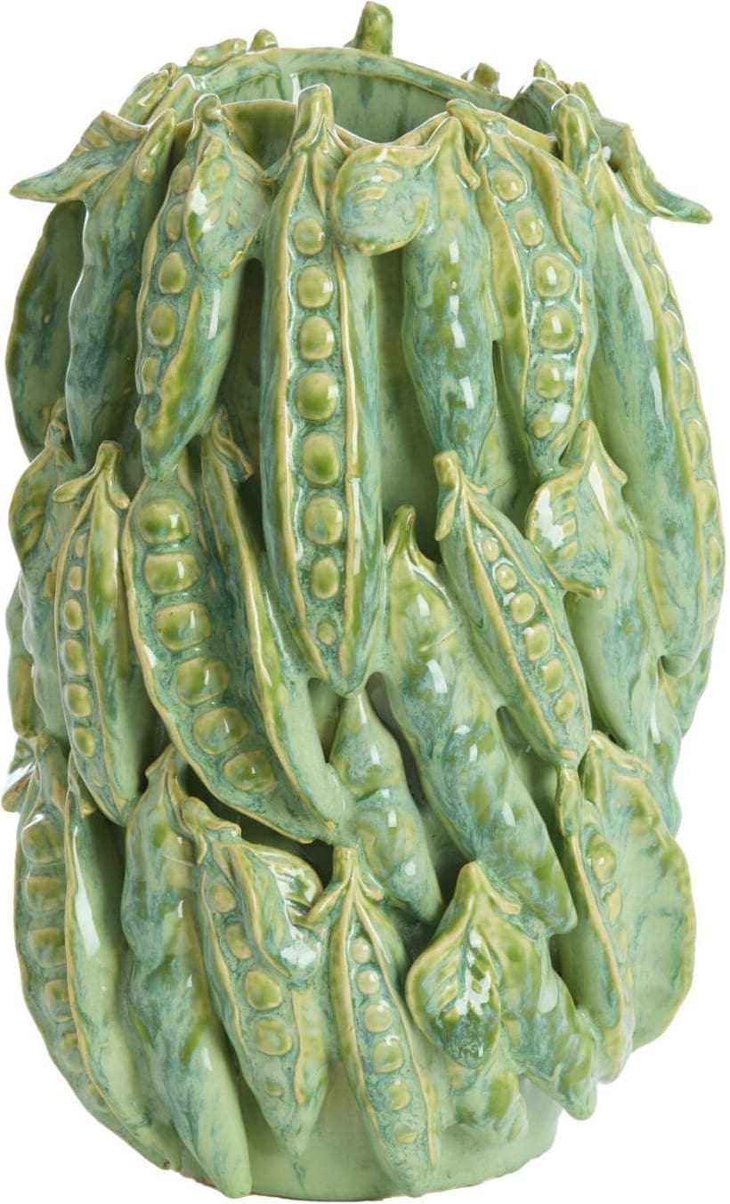 Light & Living Vaas Faba - keramiek mint groen Groen Vaas