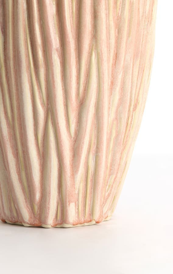 Light & Living Vaas Fynara - keramiek licht roze Roze Vaas