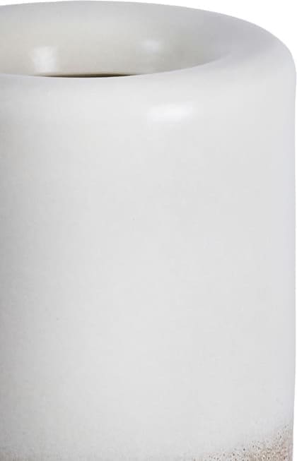 Light & Living Vaas Isaura - keramiek crème+bruin Wit Vaas