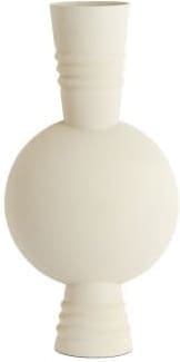 Light & Living Vaas Kavansi - mat crème Wit Vaas