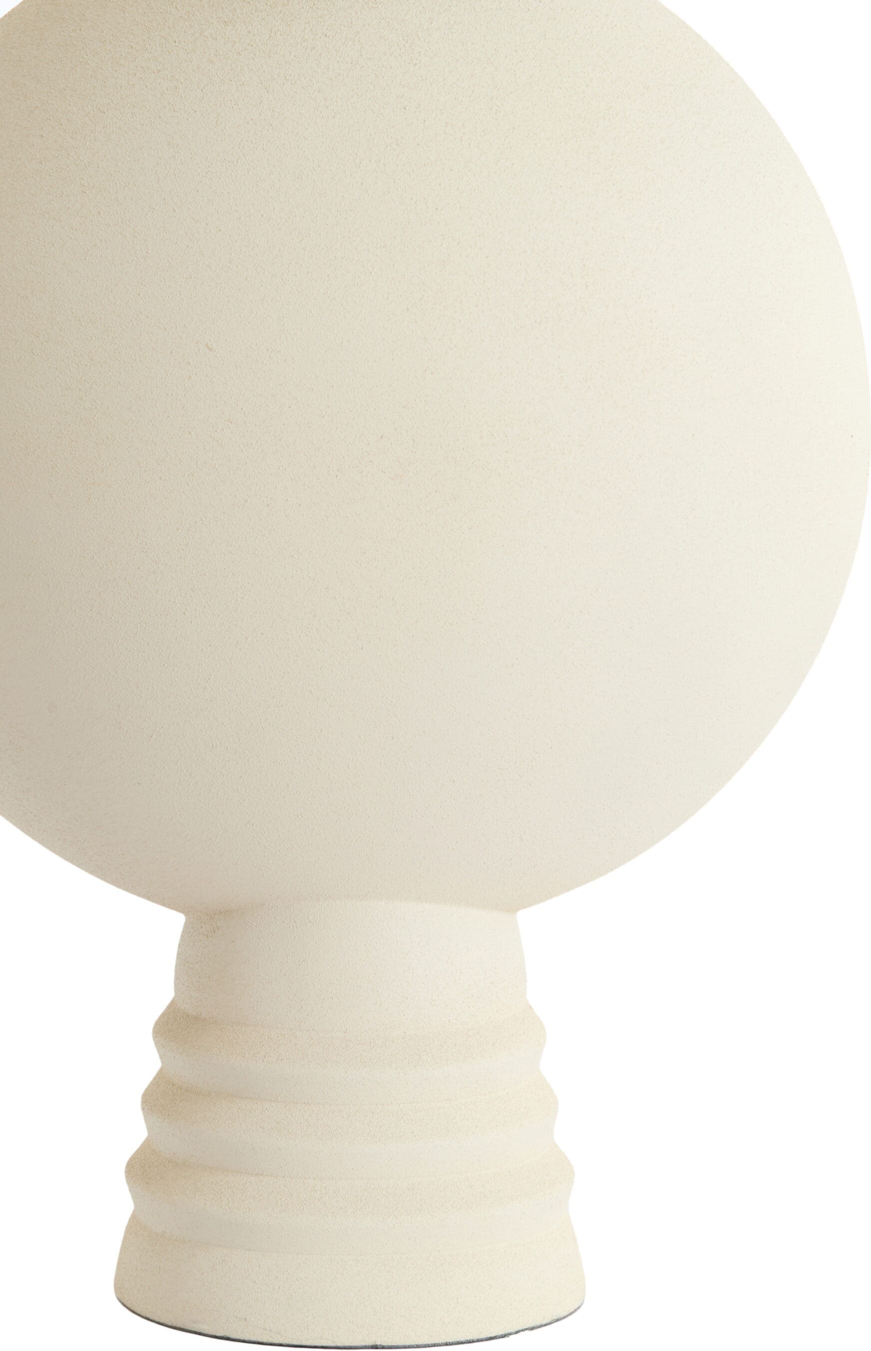 Light & Living Vaas Kavansi - mat crème Wit Vaas