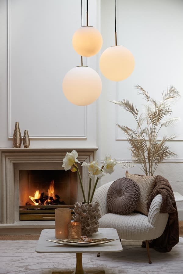 Light & Living Vaas Keiki - keramiek zand Bruin Vaas