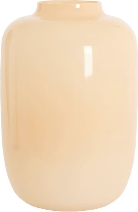 Light & Living Vaas Kobala - glas crème Wit Vaas