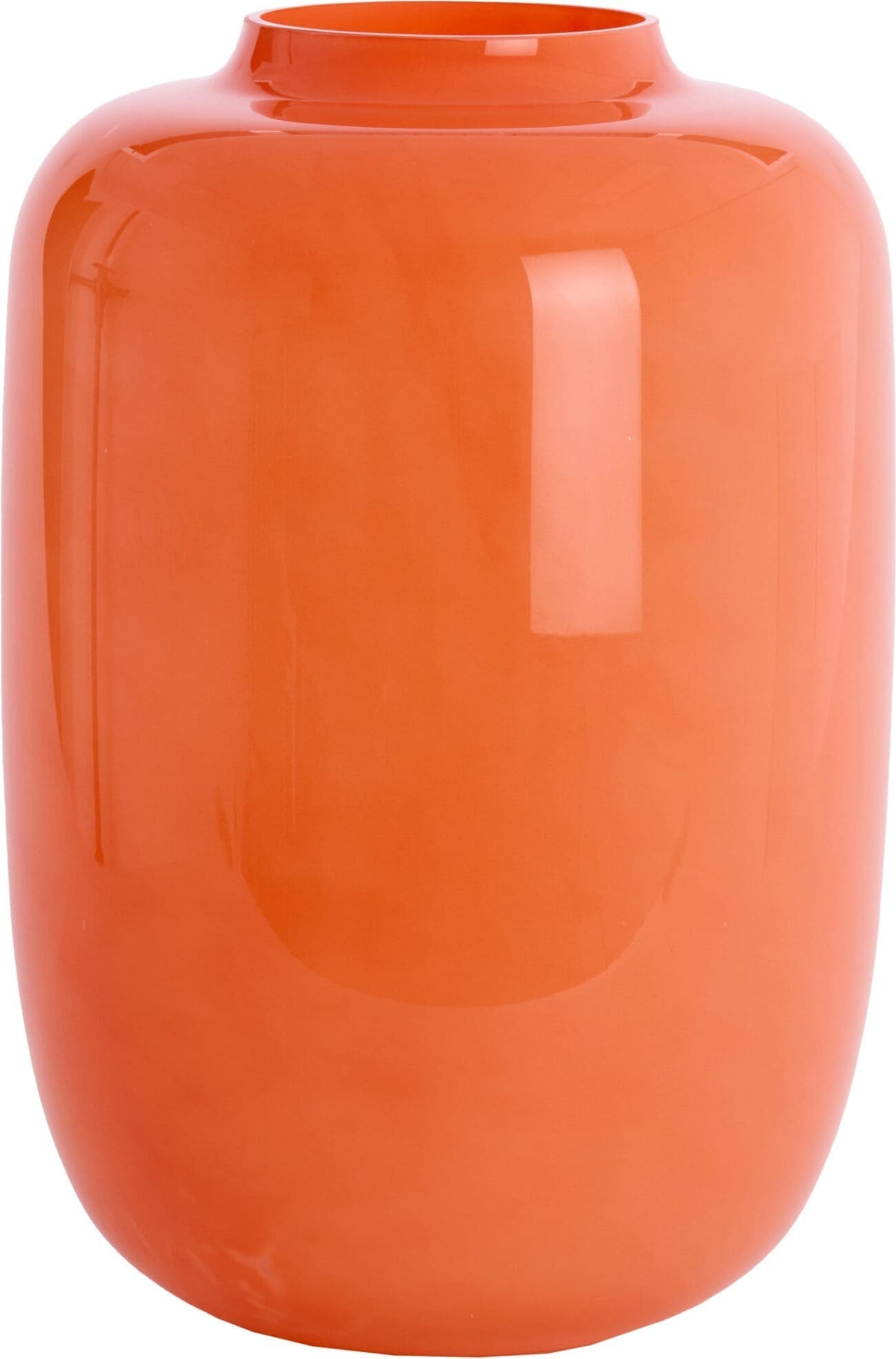 Light & Living Vaas Kobala - glas oranje Oranje Vaas