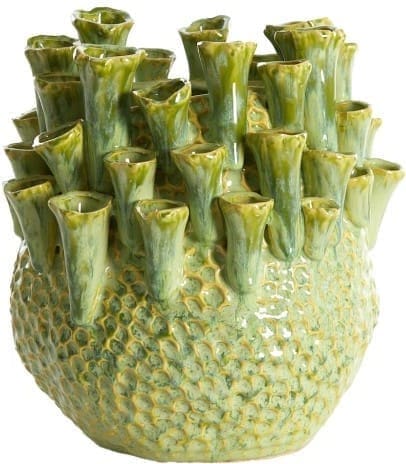 Light & Living Vaas Kyral - keramiek mint groen Groen Vaas