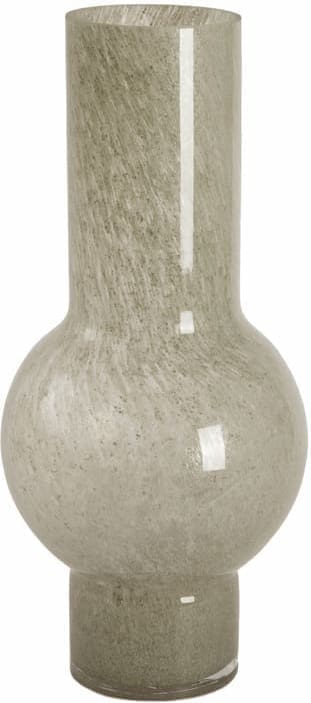 Light & Living Vaas Lazaro - glas grijs-groen Groen Vaas