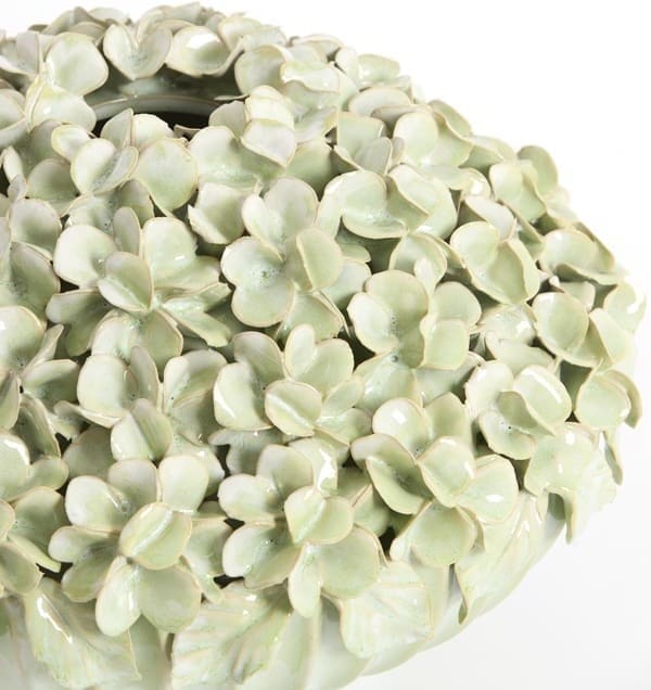Light & Living Vaas Lirien - keramiek mint groen Groen Vaas