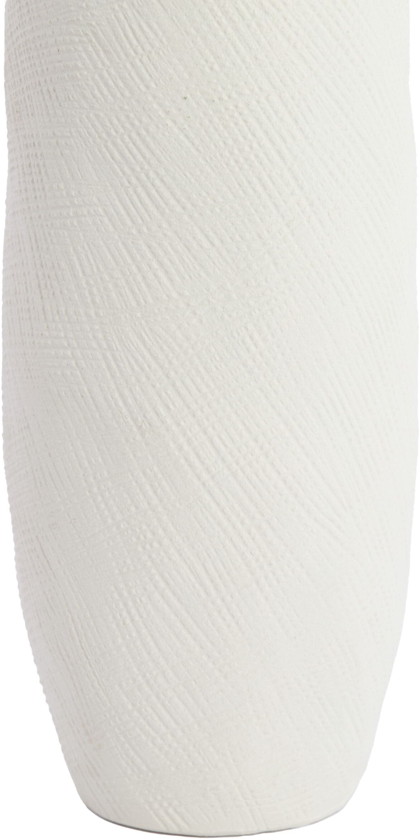 Light & Living Vaas Mesa - keramiek crème Wit Vaas