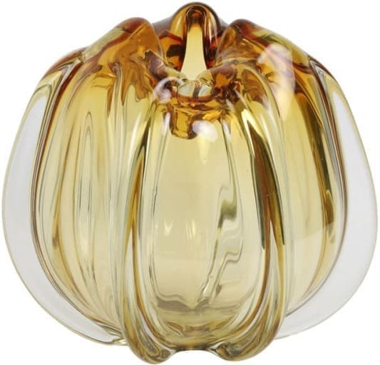 Light & Living Vaas Murela - glas amber Oranje Vaas