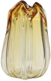 Light & Living Vaas Murela - glas amber Oranje Vaas
