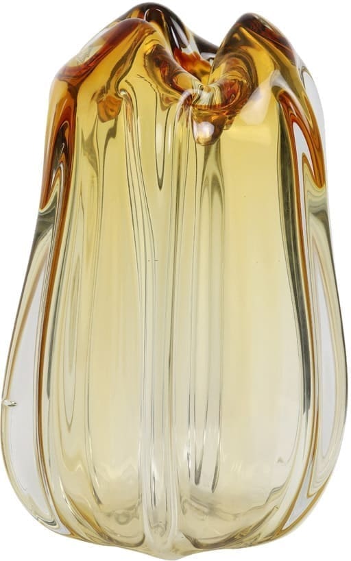 Light & Living Vaas Murela - glas amber Oranje Vaas