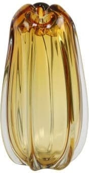Light & Living Vaas Murela - glas amber Oranje Vaas