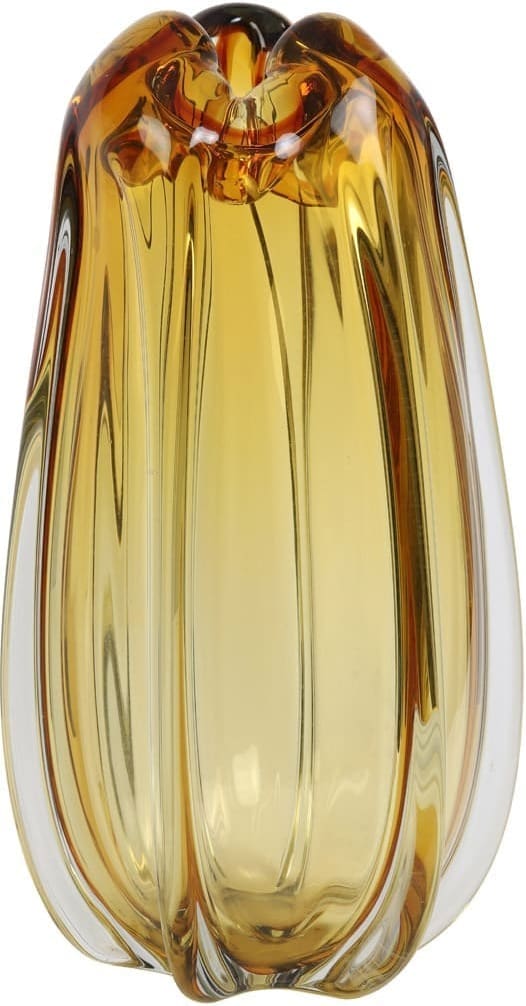 Light & Living Vaas Murela - glas amber Oranje Vaas